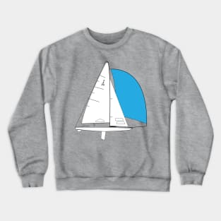 I-20 Scow Sailboat Crewneck Sweatshirt